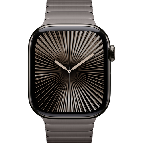 Смарт-часы Apple Watch Series 10 (GPS+Cellular) 42mm Slate Titanium Case with Slate Link Bracelet (Графитовый) - GorbTech