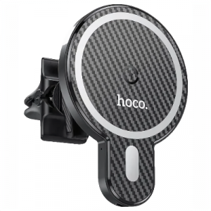 Автомобильный держатель HOCO с беспроводной быстрой зарядкой 15W - GorbTech