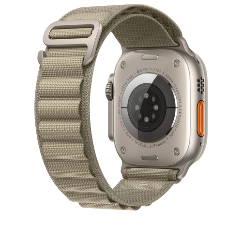 Ремешок для Apple Watch Ultra 49mm Olive Alpine Loop - Small (Зеленый) - GorbTech