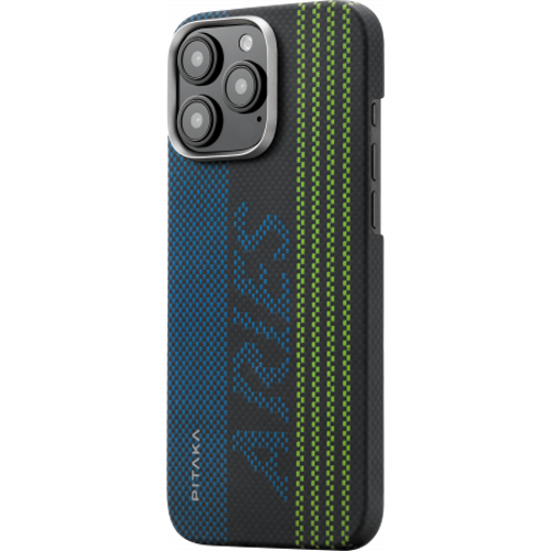 Чехол Pitaka Aries Tactile Woven Case для iPhone 16 Pro Max (Credit card) - GorbTech