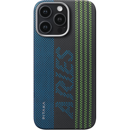 Чехол Pitaka Aries Tactile Woven Case для iPhone 16 Pro Max (Credit card) - GorbTech