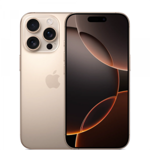 Смартфон Apple iPhone 16 Pro 128Gb Desert Titanium (Пустынный Титан) eSIM - GorbTech
