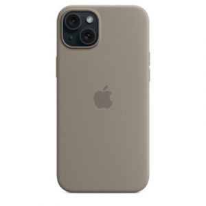 Силиконовый чехол Apple для iPhone 15 Plus Silicone Case with MagSafe - Clay (Глина) - GorbTech