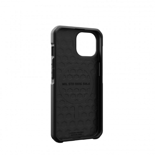 Кевларовый чехол UAG Metropolis MagSafe для iPhone 15 Plus Kevlar Black (Черный) - GorbTech