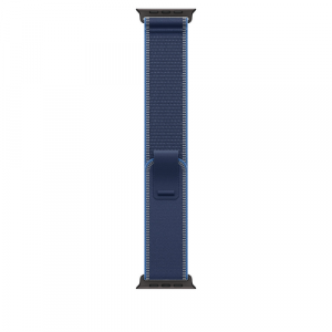 Ремешок для Apple Watch Ultra 49mm Blue/Bright Blue Trail Loop - S/M - Black Titanium Finish (Синий) - GorbTech
