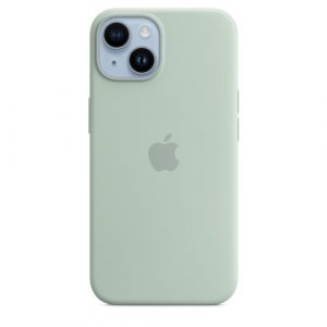 Чехол Apple для iPhone 14 Silicone Case with MagSafe - Succulent (Зеленый) - GorbTech