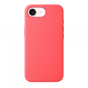 Силиконовый чехол Luxcopy для iPhone 17e Silicone Case with MagSafe – Bright Guava (Яркая гуава) - GorbTech
