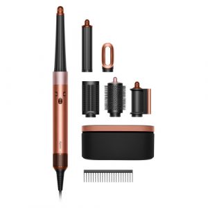 Стайлер Dyson Airwrap Complete Long HS08 id Straight+Wavy Amber Silk (Янтарный/Шелковый) - GorbTech