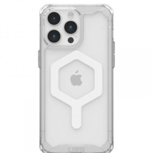 Поликарбонатный чехол UAG Plyo MagSafe для iPhone 15 Pro Max Ice (Прозрачный) - GorbTech