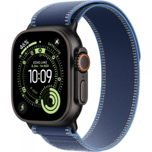 Смарт-часы Apple Watch Ultra 3 (2025) 49mm Black Titanium Case with Trail Loop Blue/Bright Blue (Синий/Ярко-синий) - GorbTech