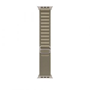 Ремешок для Apple Watch Ultra 49mm Olive Alpine Loop - Medium (Зеленый) - GorbTech