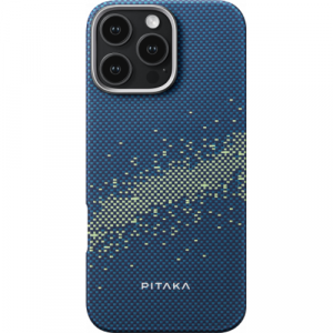 Чехол Pitaka StarPeak Tactile Woven case для iPhone 16 Pro Max (Milky Way Galaxy) - GorbTech