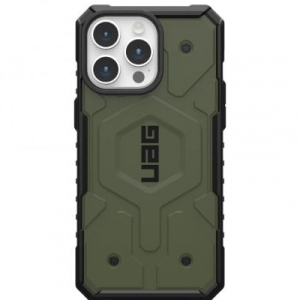 Поликарбонатный чехол UAG Pathfinder MagSafe для iPhone 15 Pro Olive Drab (Оливковый) - GorbTech