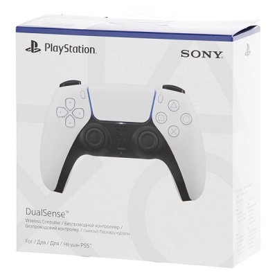 Беспроводной геймпад Sony DualSense для Sony PS5 (Белый) - GorbTech