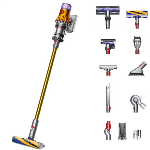 Беспроводной пылесос Dyson V12 Detect Slim Absolute Gold (Золотой) - GorbTech