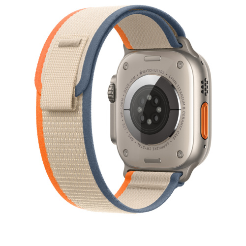 Ремешок для Apple Watch Ultra 49mm Orange/Beige Trail Loop - S/M (Оранжевый/Бежевый) - GorbTech