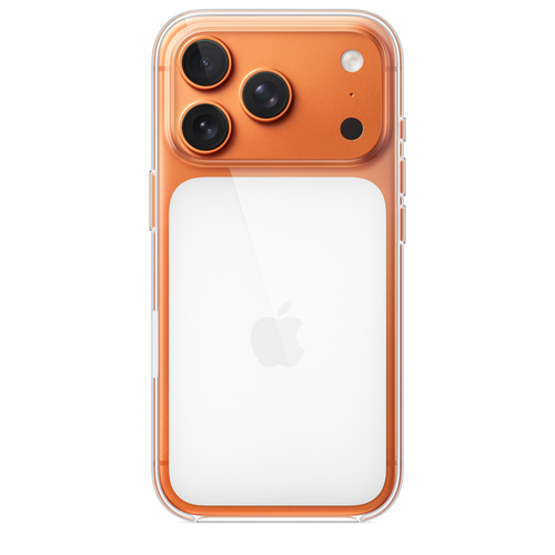 Поликарбонатовый чехол Apple для iPhone 17 Pro Max Clear Case with MagSafe (Прозрачный) - GorbTech
