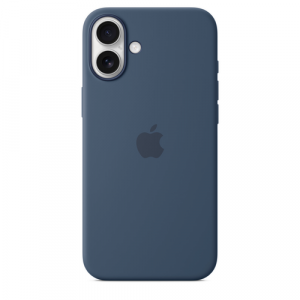Силиконовый чехол Apple для iPhone 16 Silicone Case with MagSafe - Denim (Синий) - GorbTech