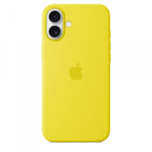 Силиконовый чехол Apple для iPhone 16 Plus Silicone Case with MagSafe - Star Fruit (Желтый) - GorbTech