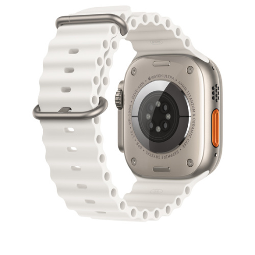 Ремешок для Apple Watch Ultra 49mm White Ocean Band - One Size (Белый) - GorbTech