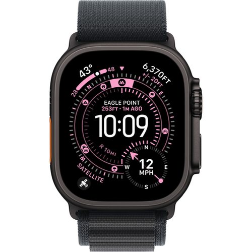 Смарт-часы Apple Watch Ultra 3 (2025) 49mm Black Titanium Case with Alpine Loop Black (Черный) - GorbTech