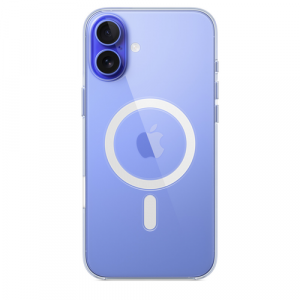 Поликарбонатовый чехол Apple для iPhone 16 Plus Clear Case with MagSafe (Прозрачный) - GorbTech
