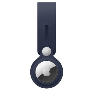 Силиконовый брелок-подвеска Apple для AirTag Deep Navy (Темный ультрамарин) - GorbTech