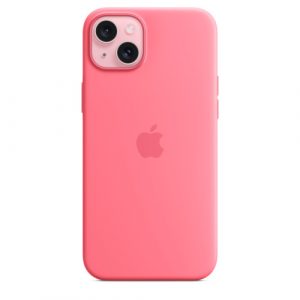 Силиконовый чехол Apple для iPhone 15 Plus Silicone Case with MagSafe - Pink (Розовый) - GorbTech