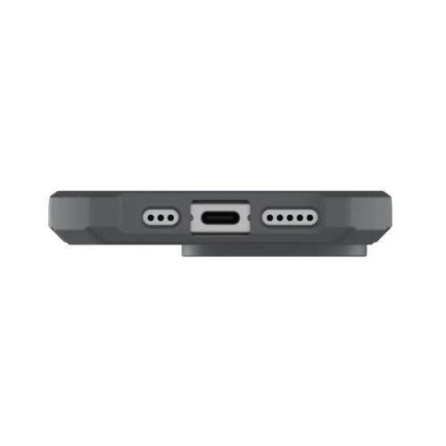 Полиуретановый чехол UAG Essential Armor MagSafe для iPhone 15 Pro Max Silver (Cеребристый) - GorbTech