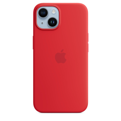 Чехол Apple для iPhone 14 Silicone Case with MagSafe - (PRODUCT)RED (Красный) - GorbTech