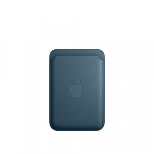 Чехол-бумажник Apple для iPhone FineWoven Wallet with MagSafe - Pacific Blue (Тихоокеанский Cиний) - GorbTech