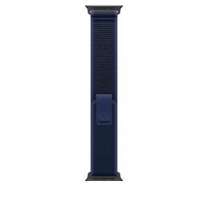 Ремешок для Apple Watch Ultra49mm Blue Trail Loop - S/M - Black Titanium Finish (Синий) - GorbTech