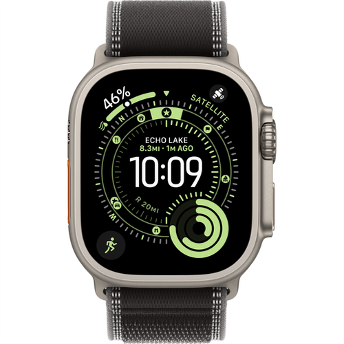 Смарт-часы Apple Watch Ultra 3 (2025) 49mm Natural Titanium Case with Trail Loop Black/Charcoal (Черный/Угольный) - GorbTech